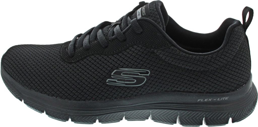 Skechers Flex Appeal 4.0 Sportschuh Schwarz Produktbild 