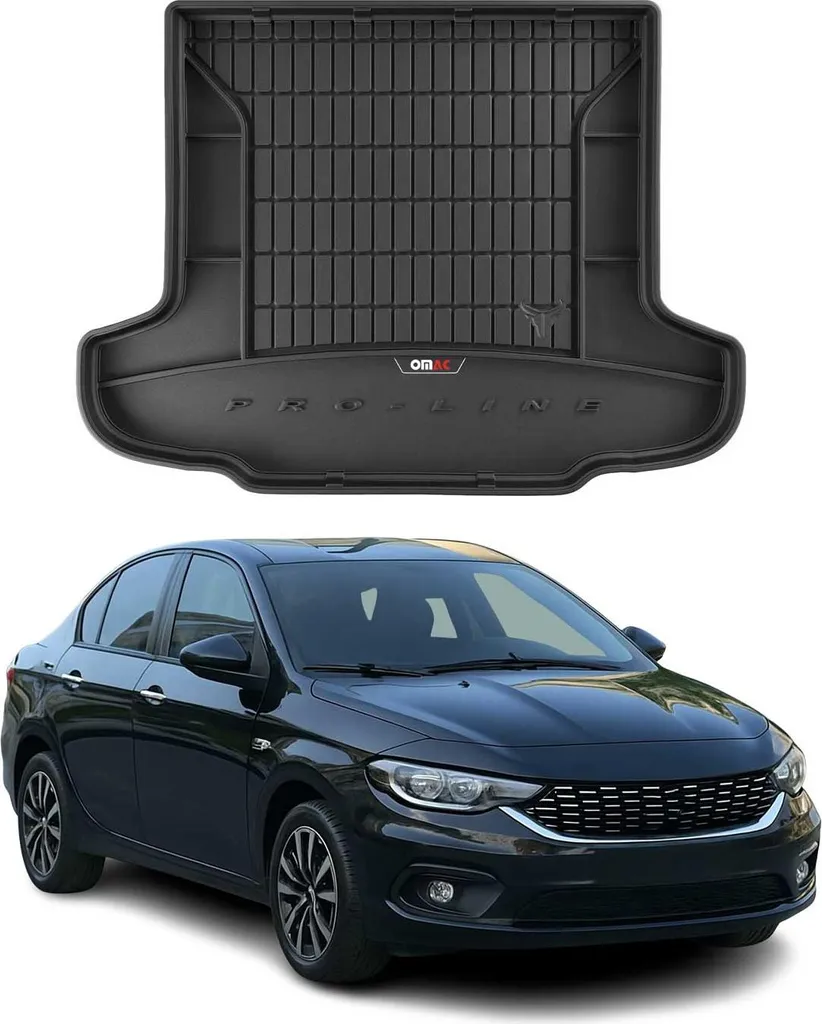 Vasca Baule TPE Fiat Tipo Berlina | Protezione Bagagliaio OMAC Anti-Fango