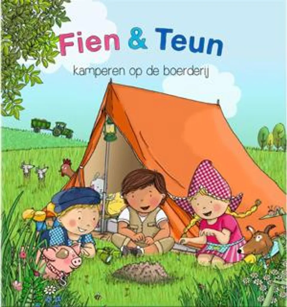 Séjour Vacances Famille au Camping à la Ferme avec Fien et Teun