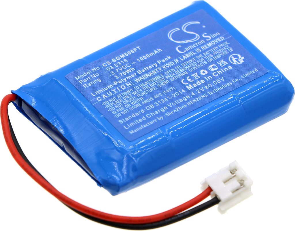 TECHTEK Batterie compatible avec [SCANGRIP] 03.5060, Image du produit 