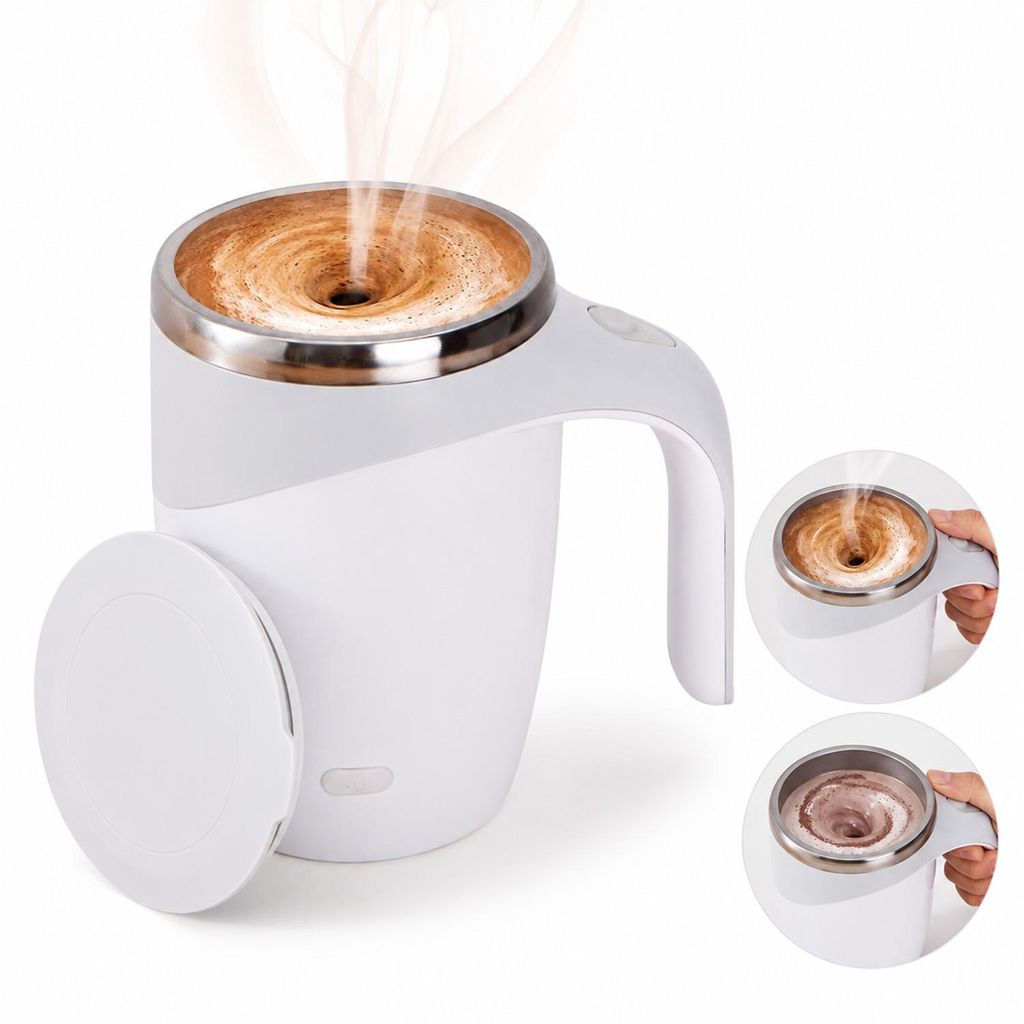 Elektrische selbstrührende Kaffeetasse, USB Stirring Mug Produktbild 