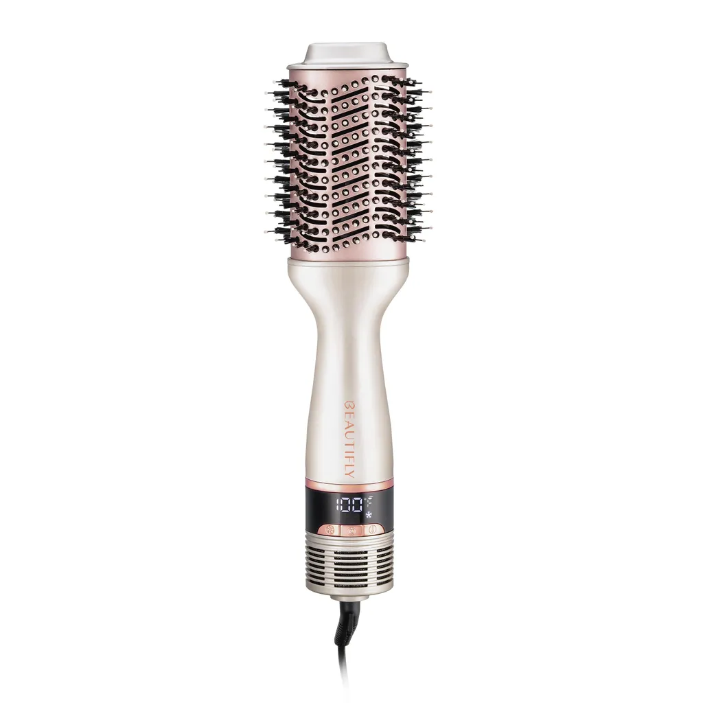 Brosse soufflante rotative BEAUTIFLY CurlSpin pour un brushing volumineux