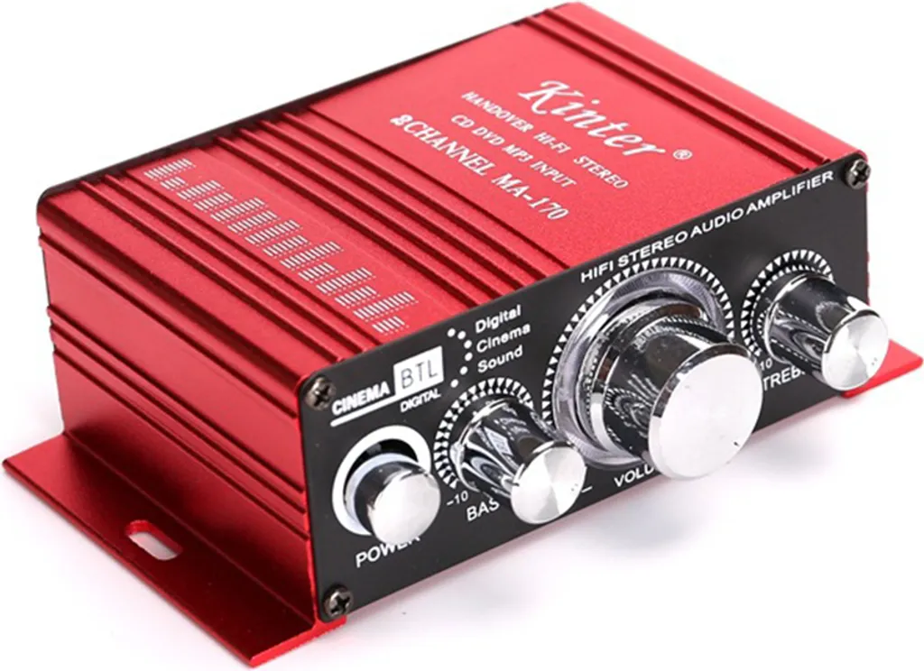Amplificatore Digitale Kinter MA170 12V - Audio Mini, Impatto Massimo