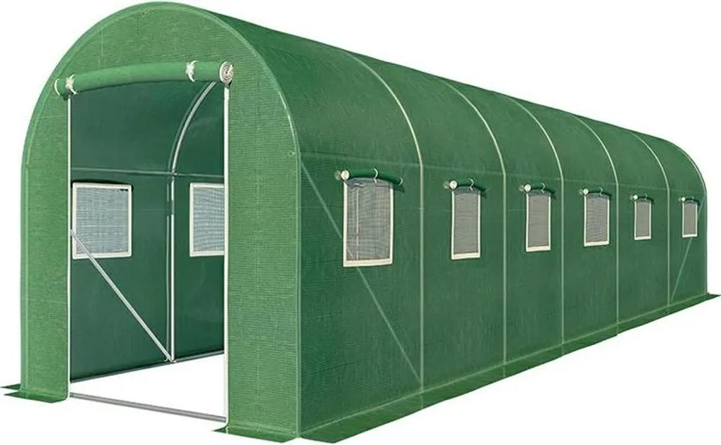 Gotel Tunnel de Jardin SK4 Film de Protection pour Serre 6x2,5x2m
