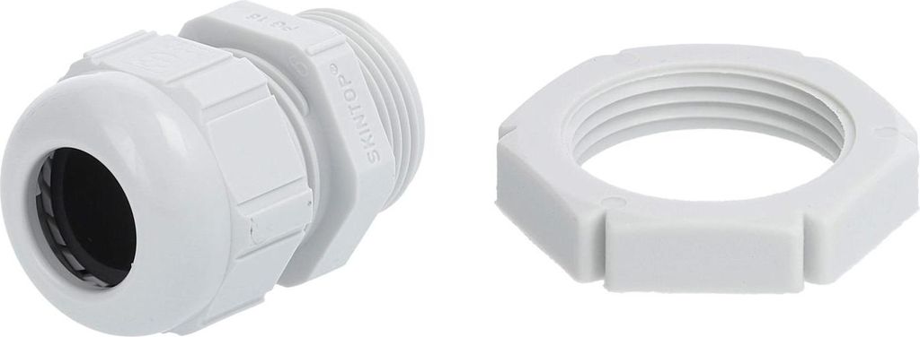 LAPP Verschraubung mit Gegenmutter PG16x1,41 Polyamid (PA) Gewindelänge 10,0mm - 1 Stück