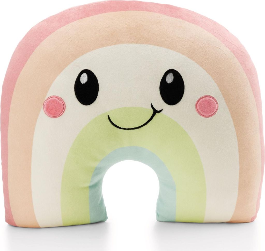 NICI Kuschelfigur Regenbogen Nibsi 42x36cm - bunt - Weiche Produktbild 