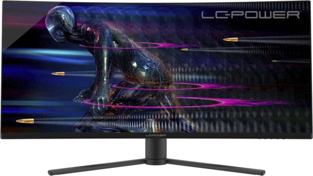 LC-Power 86,36cm (34") LC-M34-UWQHD-165-C VDP+HDMI Produktbild 
