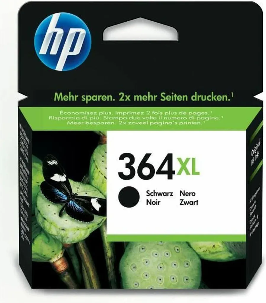 Évitez les pannes avec la cartouche HP 364XL d'origine noir intense