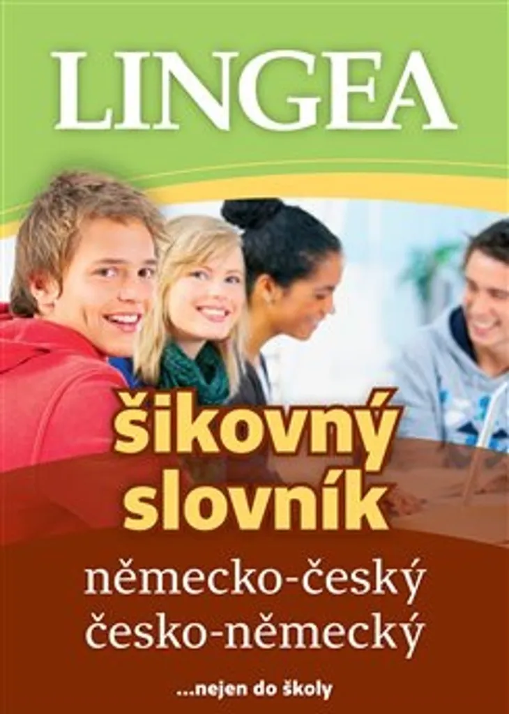 Dictionnaire de poche bilingue allemand tchèque pour étudiants 12x16cm