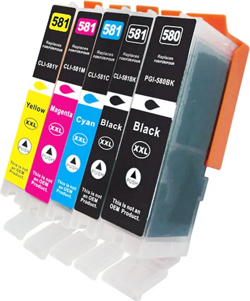 OBV Druckerpatronen für Canon 580/581 Pixma TS8350 Produktbild 