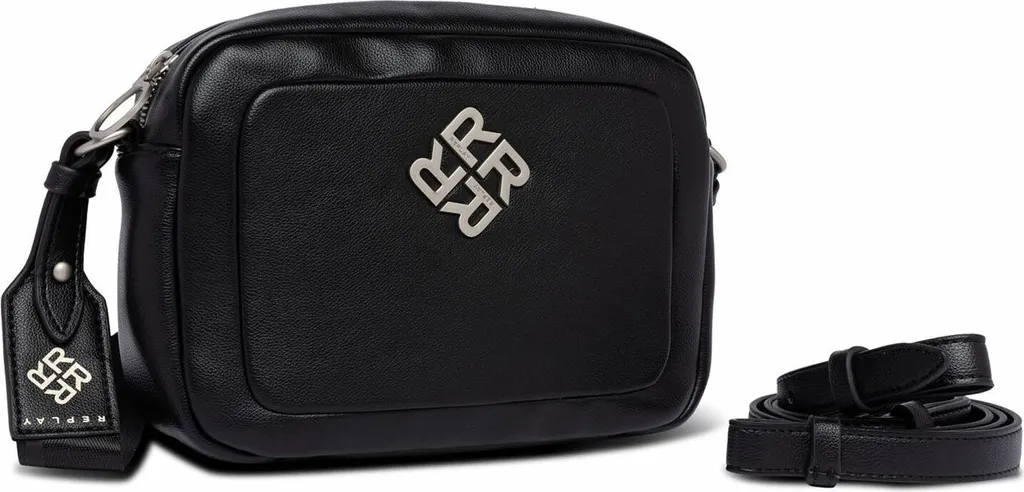 REPLAY borsa a tracolla Crossbody Bag Black nero
