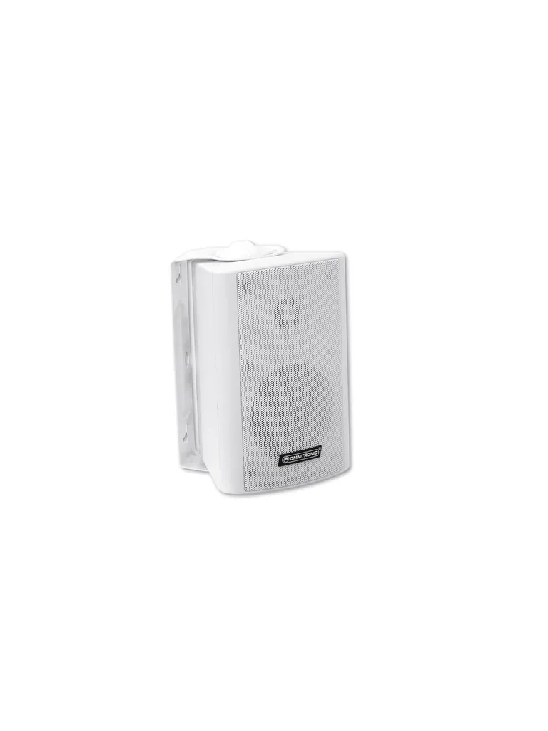 Enceinte Murale 2 Voies Blanche 20W Omnitronic pour Sonorisation Fixe