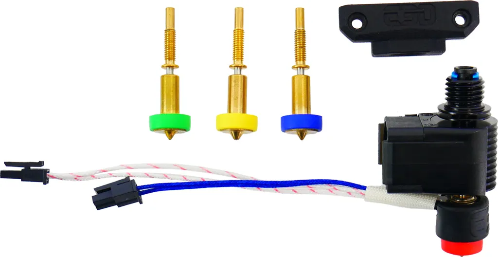Hotend E3D Revo Micro pour extrudeur LGX 24V avec kit de buses complet