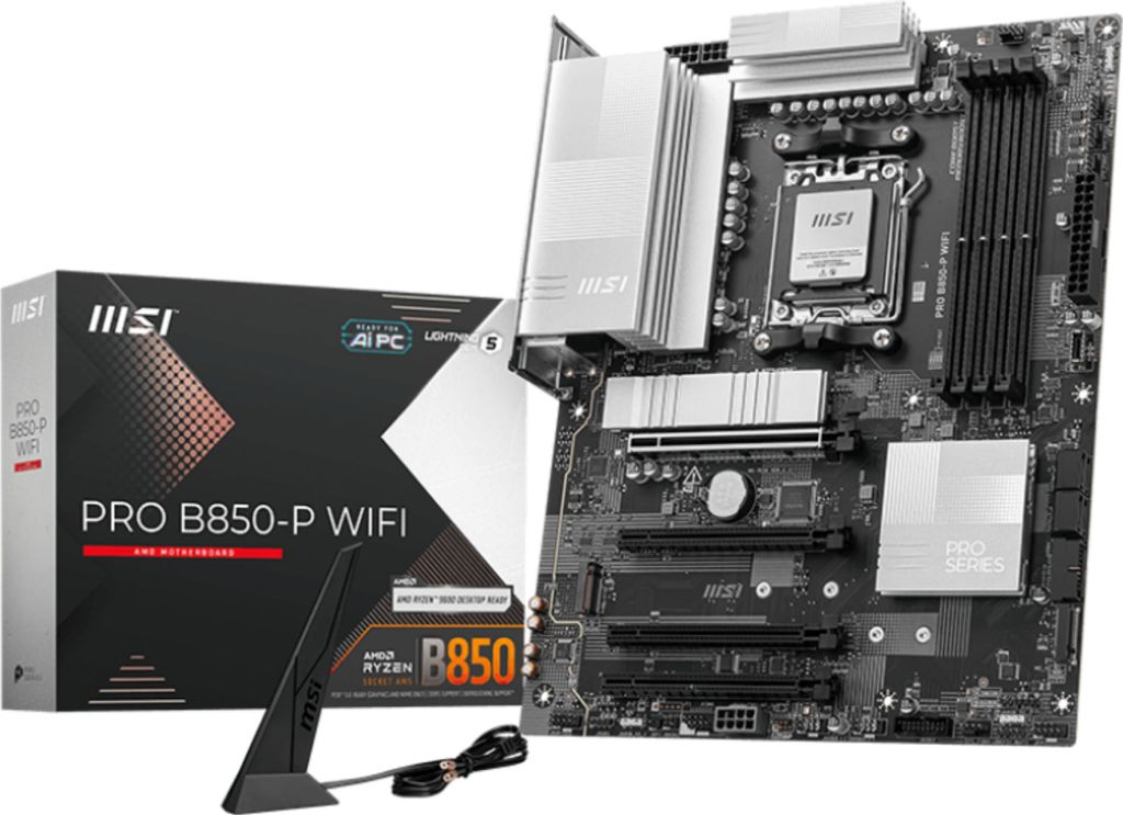 MSI PRO B850-P WIFI Motherboard AMD B850 Sockel AM5 ATX