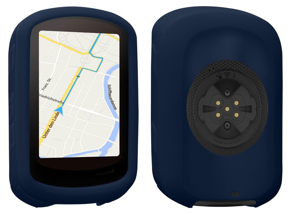kwmobile Hülle kompatibel mit Garmin Edge 840 / Edge 540 - Silikon GPS Fahrrad Case Schutzhülle