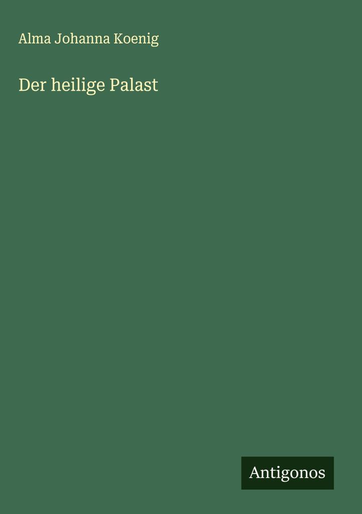 Der heilige Palast