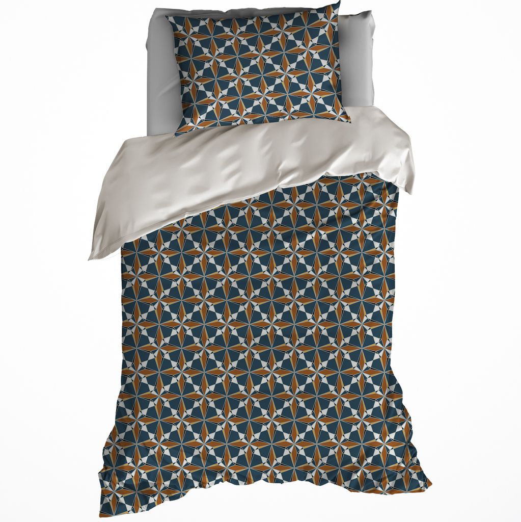 De Witte Lietaer Bettbezug Baumwollflanell, Judith - 140 x 200/220 + 60 x 70 cm