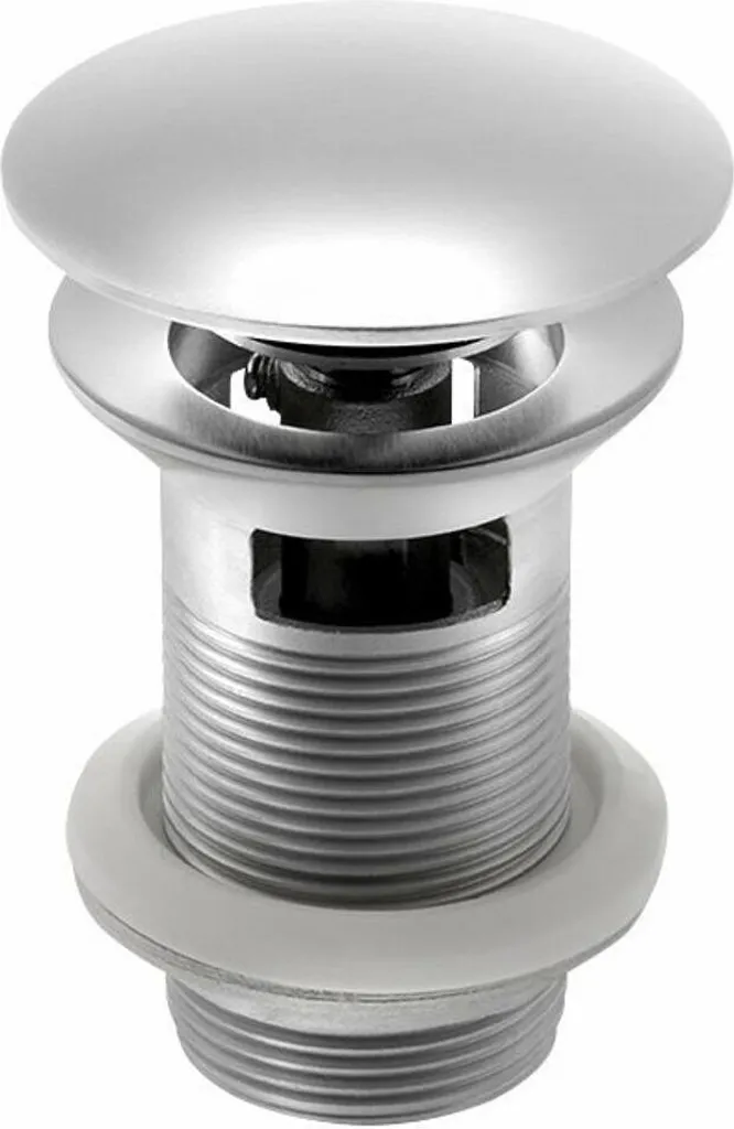 Bonde clic-clac inox mat MINIMAL 5/4 : stop aux fuites et au calcaire