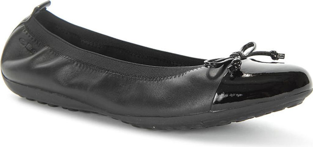 Geox Mädchen Ballerinas J11B0F 03902 C9999 Farbe: Schwarz Größe: 27