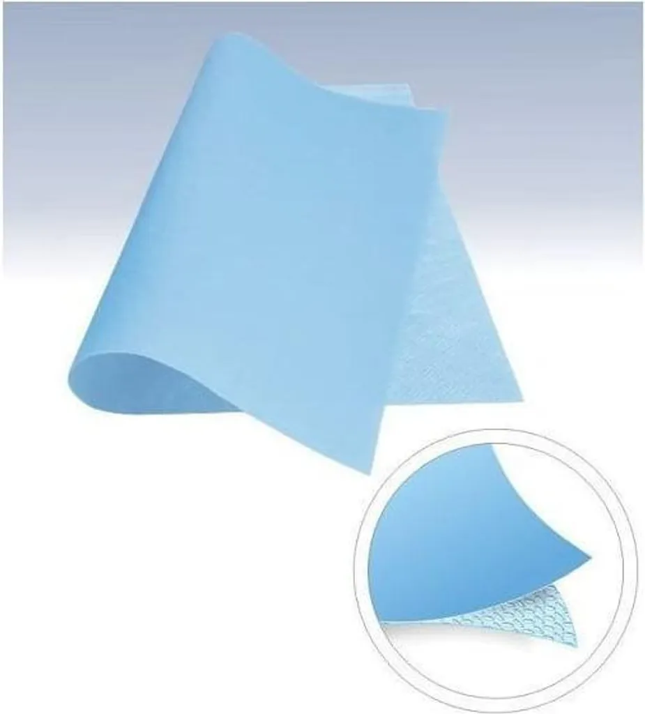 Telo chirurgico 90 cm x 150 cm 56 g blu laminato speciale 2w sterile Matodrape 1 pezzo.