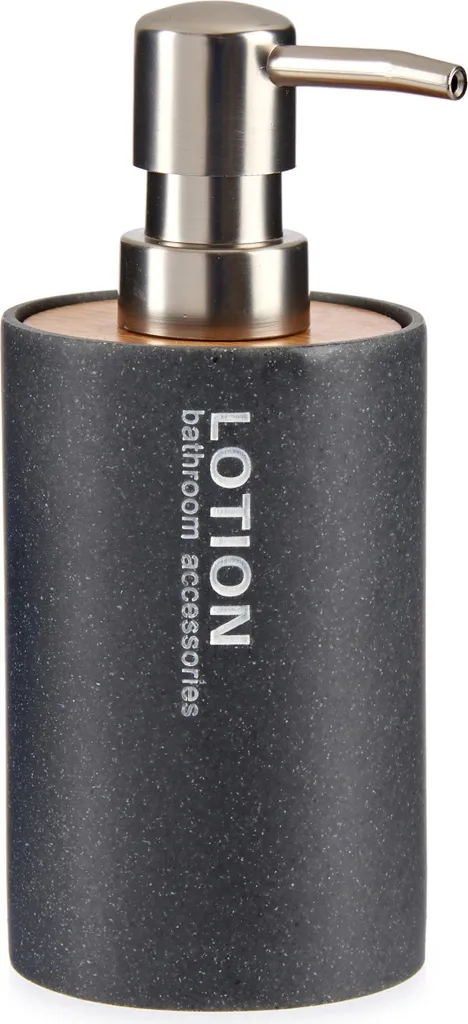 Distributeur savon SOAP noir 350 ml - Fini les bouteilles plastiques