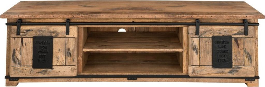 Slyder Original TV Lowboard Mangoholz 180 x 55 x 50 cm