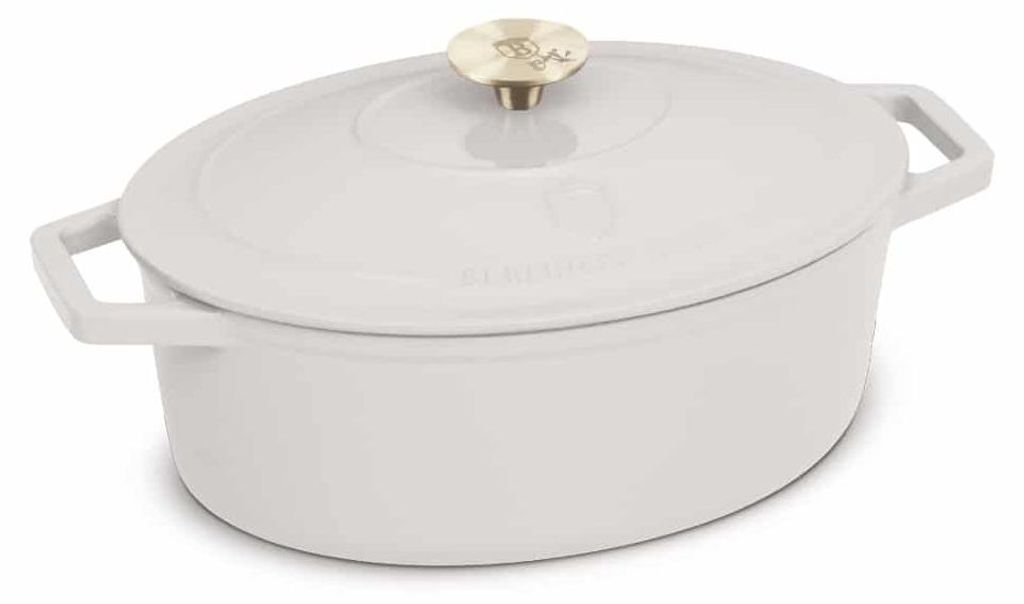 Poêle à rôtir en fonte émaillée avec couvercle, 32 cm, Image du produit 