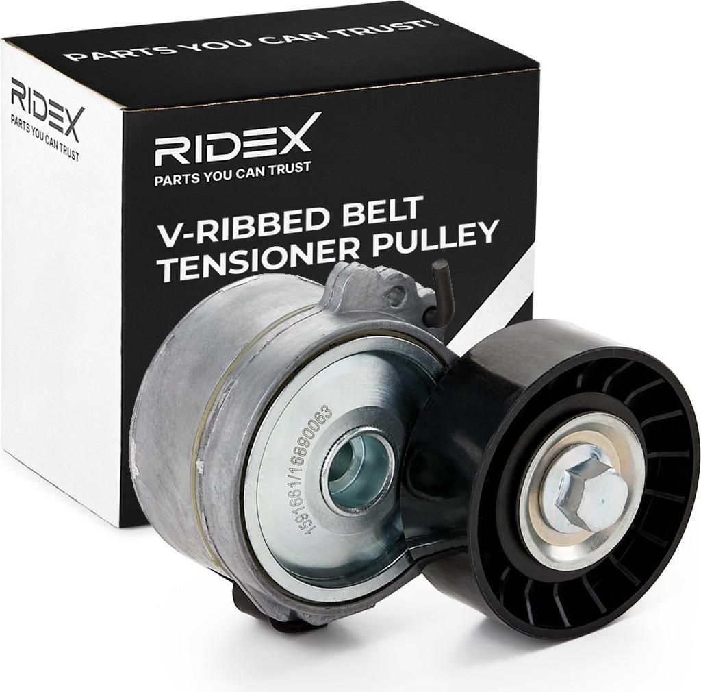 RIDEX 310T0510 Spannrolle Keilrippenriemen für FORD GALAXY (WA6) Focus C-Max (DM2) für FIAT DUCATO Pritsche/Fahrgestell (230) DUCATO Kasten (244)