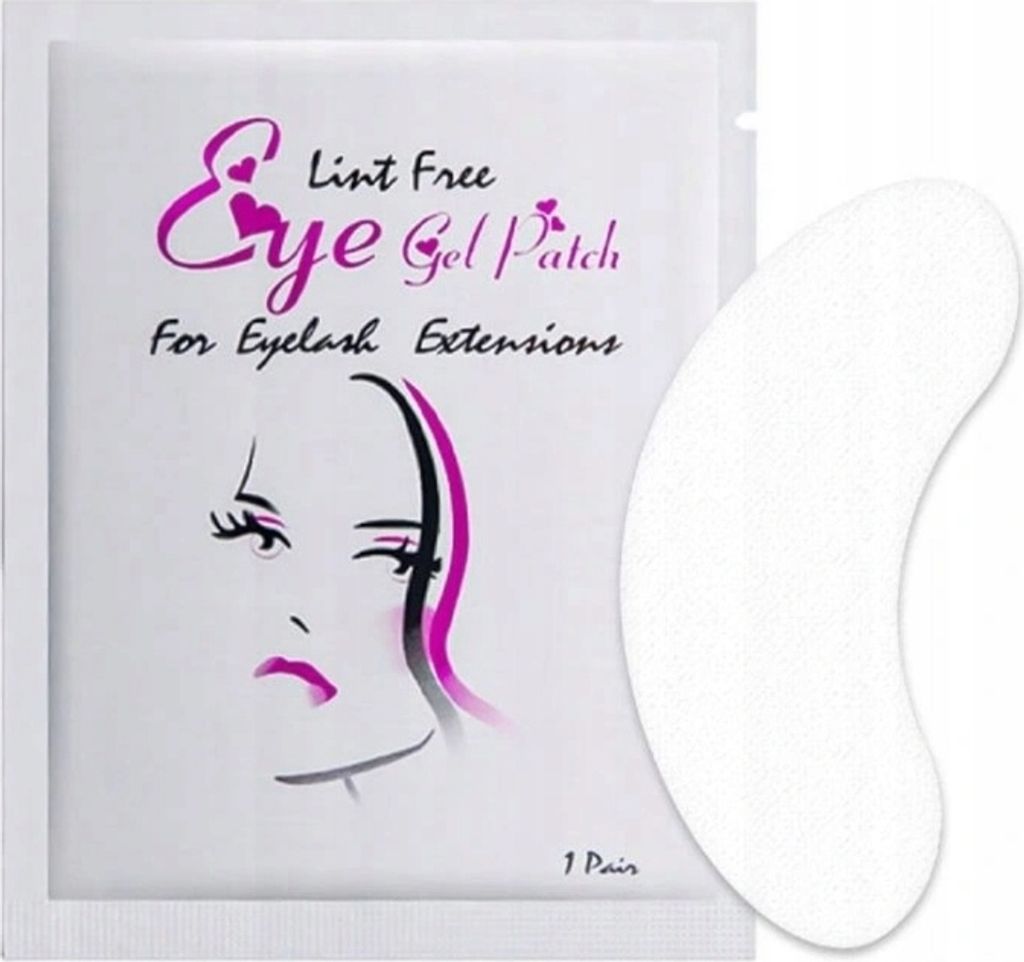 LINT GEL Augenpads für Wimpernverlängerungen 1 Paar