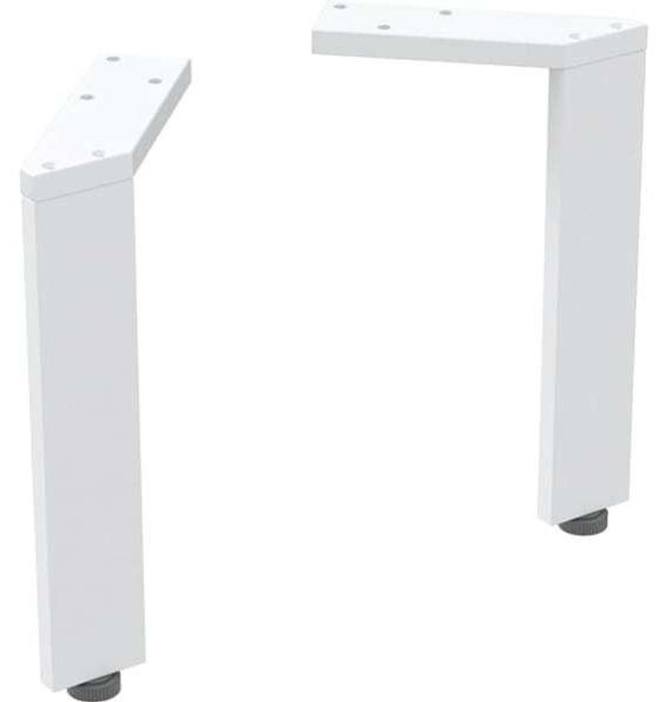 Geberit Set Füße, 2 Stück, höhenverstellbar, 22,5 - 23,3cm, 502.330.01.1