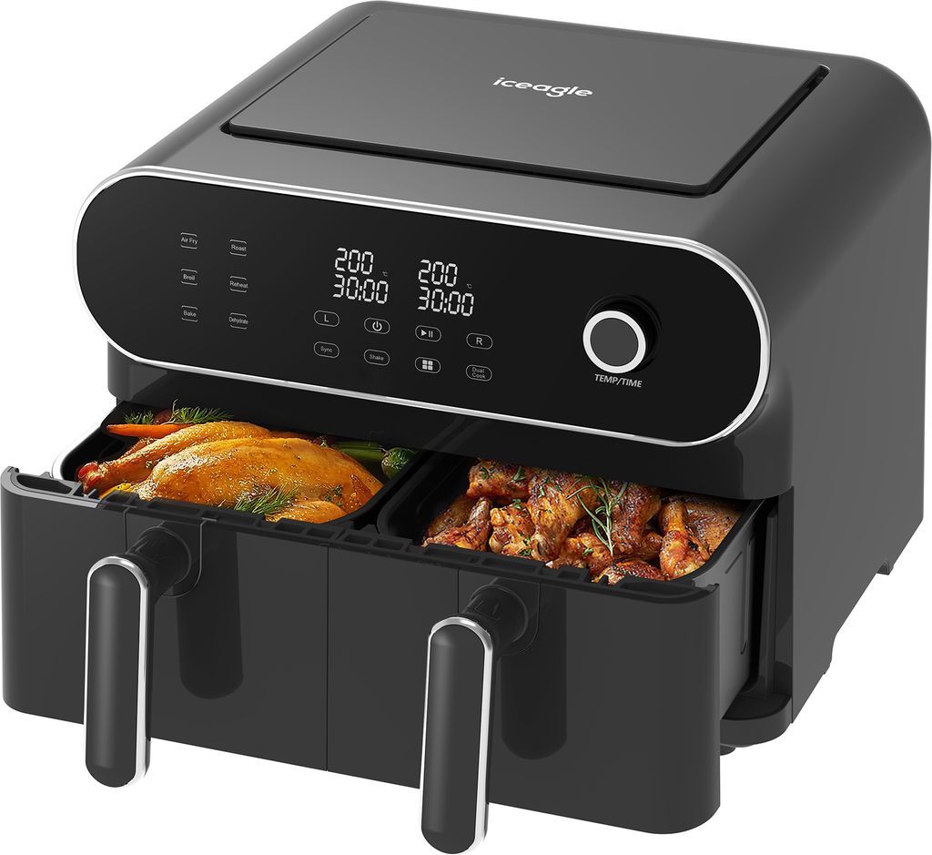 Heißluftfritteuse AFT11001 heissluftfritteuse 11L doppel Produktbild 