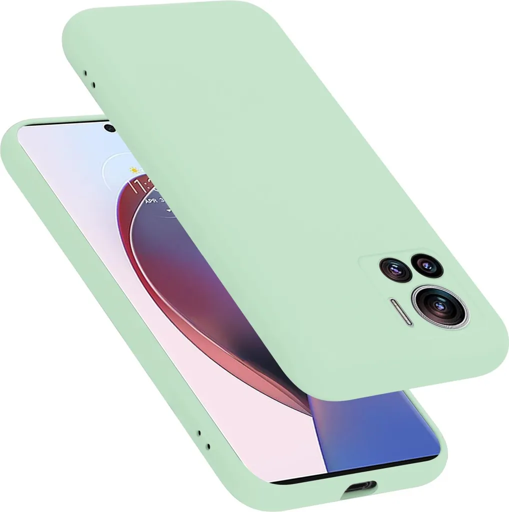 Custodia Con Cordino E Vetro Temperato Per Motorola Edge 30 Ultra - Viola