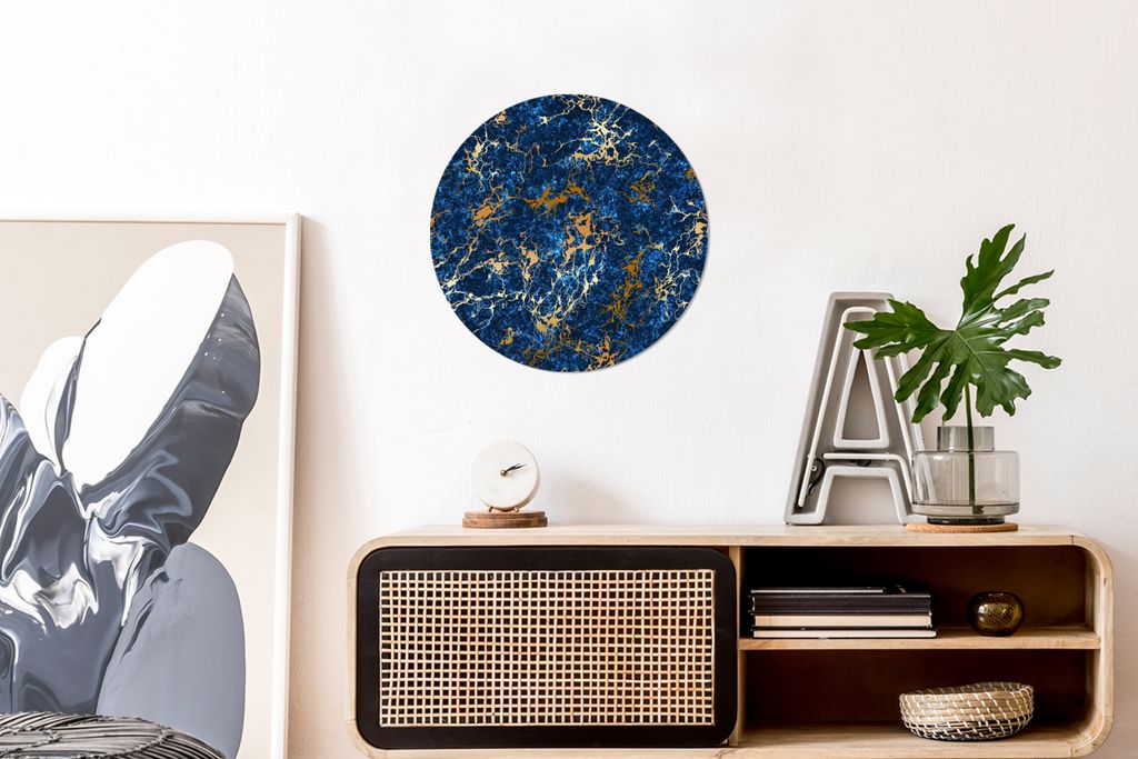 MuchoWow - Schlafzimmer - Bilder - Der Kreis - Kunst für die Wohnung - Plastik - Kunstdruck - Wandbild