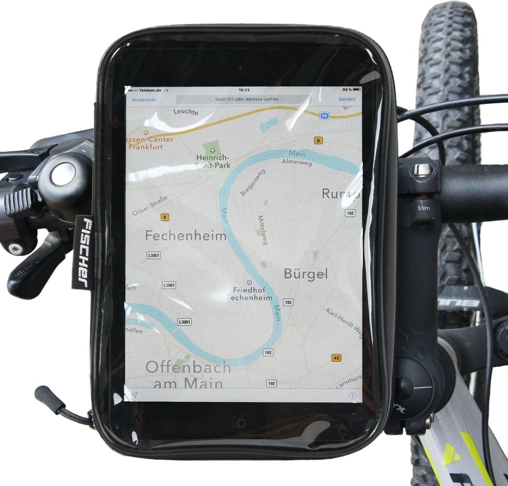 Tablet-Tasche mit Lenker-Halterung