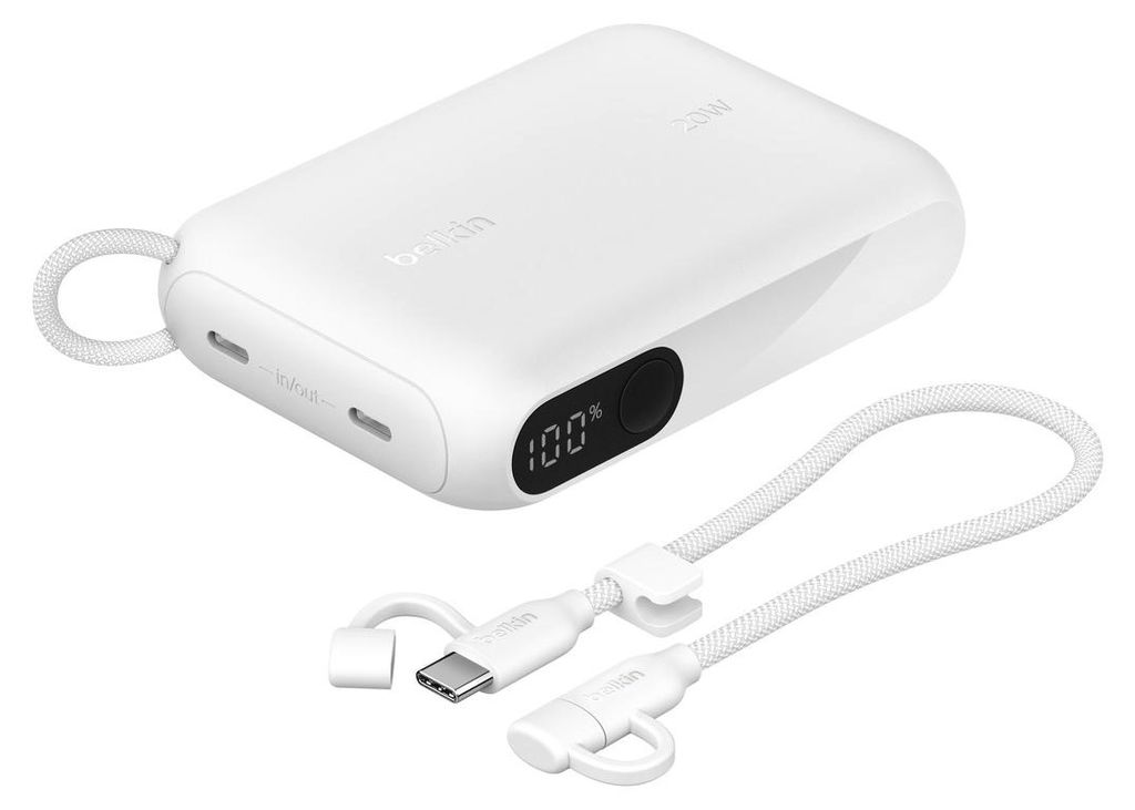 Belkin BOOST CHARGE Power Delivery Powerbank 10.000mAh, white