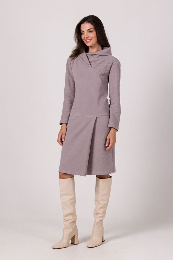 BeWear Sweatshirt-Kleider für Frauen Evrailes B270 grau XL