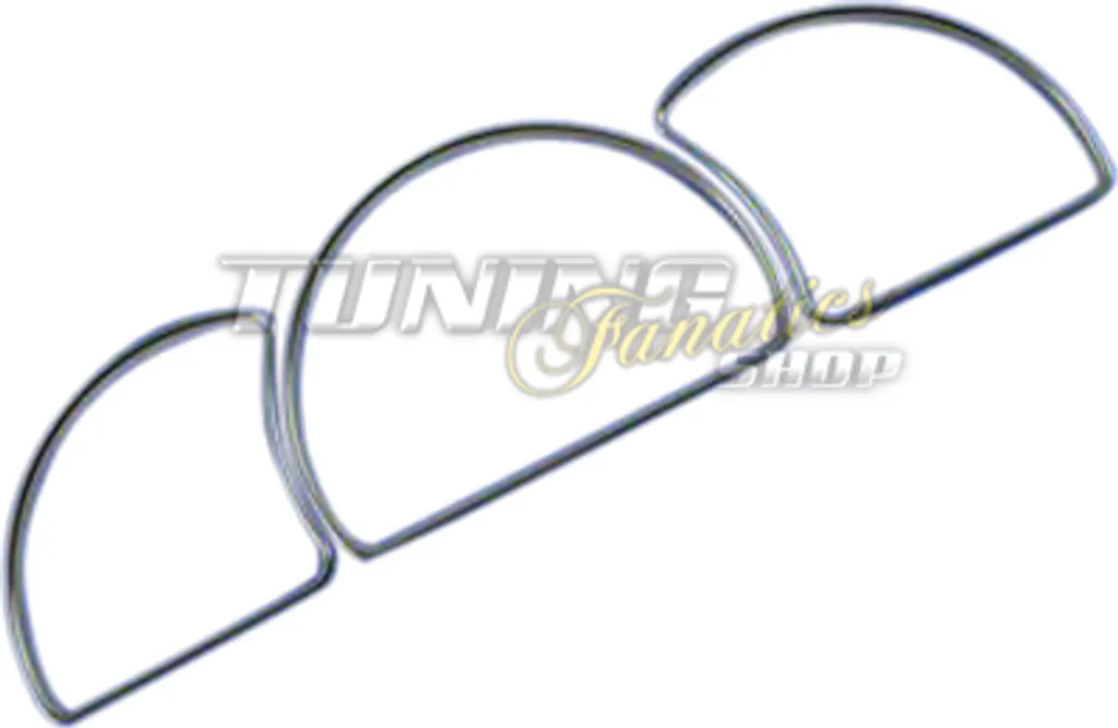 Cornici Tachimetro Cromo per Opel Astra F Vectra A - Upgrade Interni