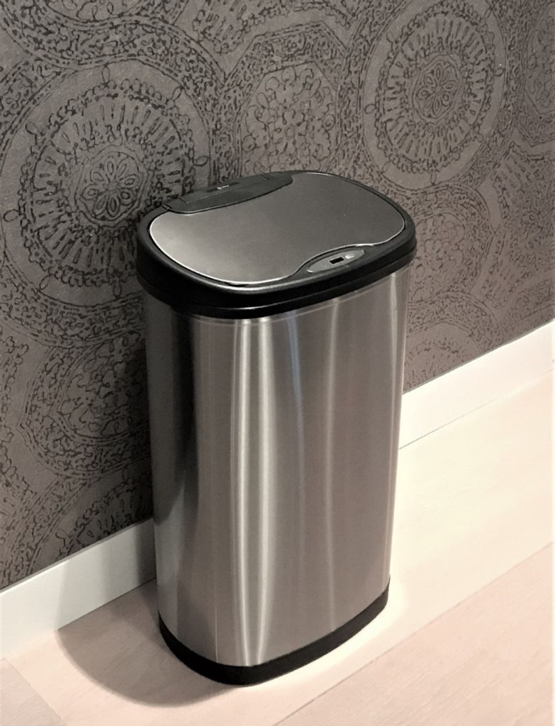Rijoka Sensor Mülleimer 50L - mit 2x Fächern 20L + 30L - Produktbild 8