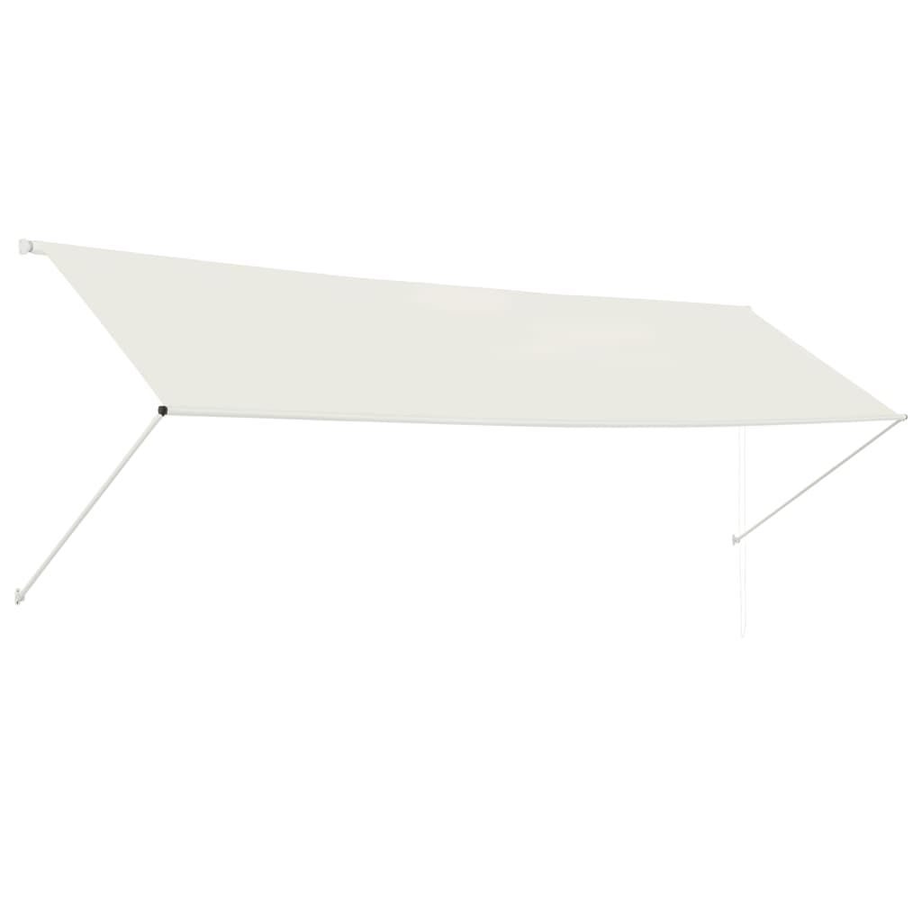 vidaXL Store rétractable 400×150 cm Crème Image du produit 