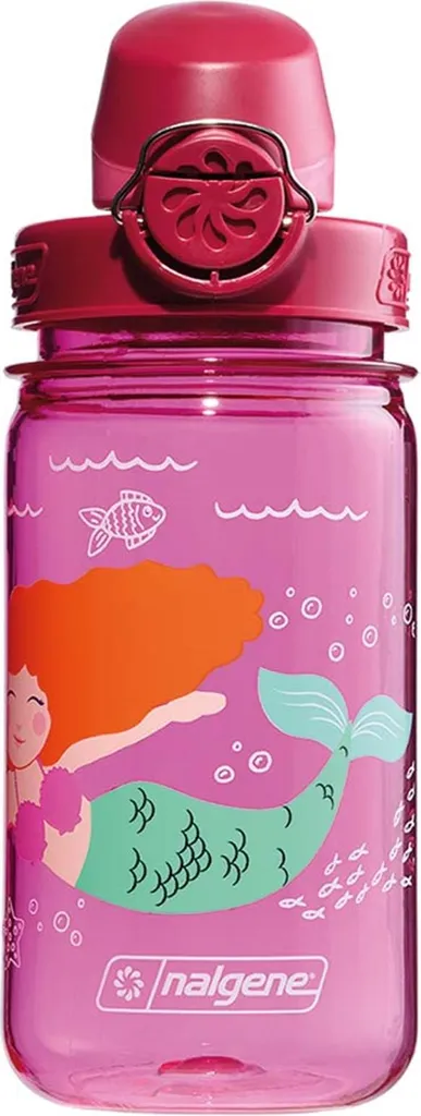 Borraccia Bambini Nalgene OTF Rosa Sirena 350ml - La Migliore per l'Asilo