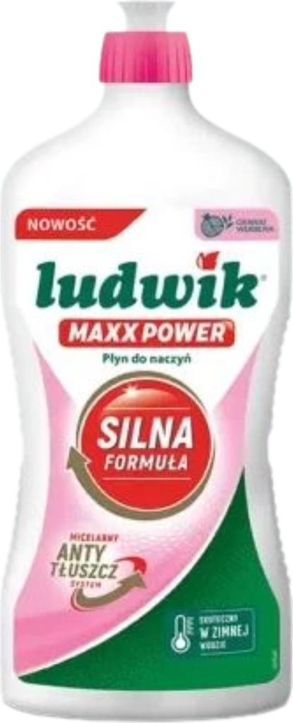 Ludwik MAXX POWER płyn do mycia naczyń granat z werbeną Zdjęcie produktu 