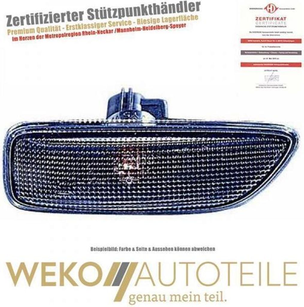 Blinker rechts DIEDERICHS 7660076 für VOLVO