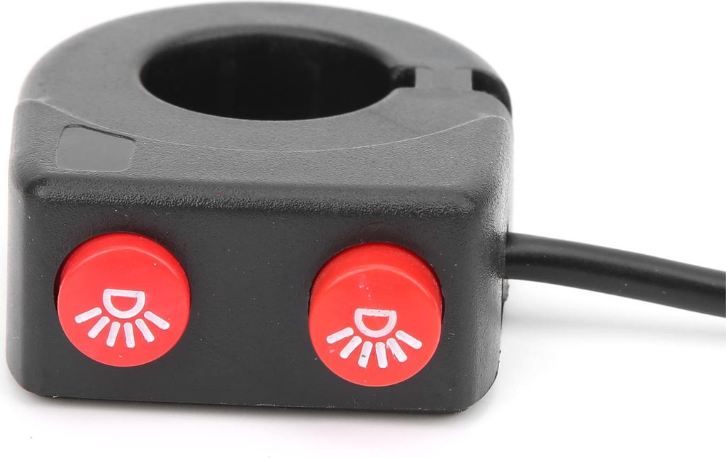Universeller Motorrad-Lenker-Scheinwerferschalter, Nebelscheinwerfer-Ein/Aus-Schalter, 22-mm-Loch