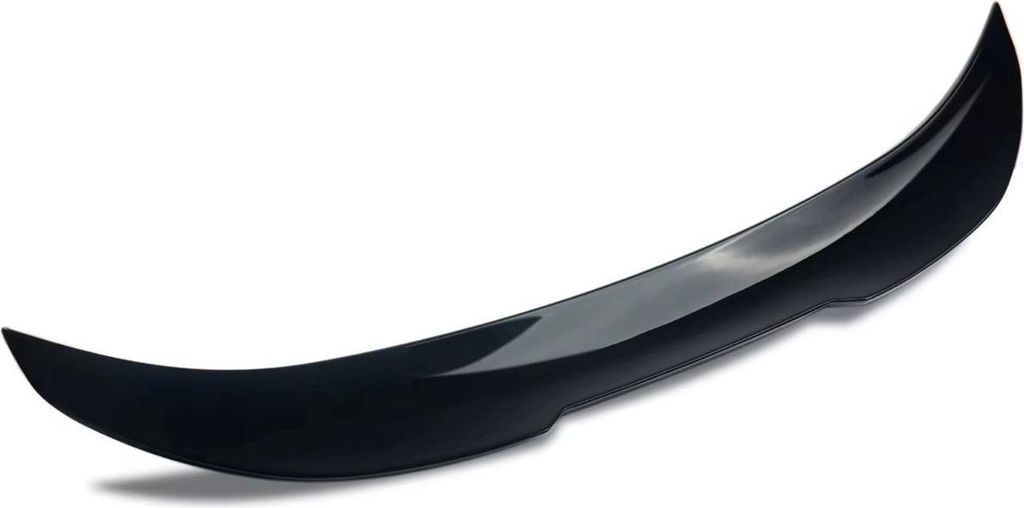 Spoiler Schwarzline – Kofferraumspoiler – Heckstoßstange – Für BMW 2 Serie F22/F87 M2 – Glänzend Schwarz – Auto Zubehör