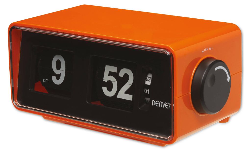 Denver Retro-Design Radiowecker CR-425 FM, Naranja Produktbild 
