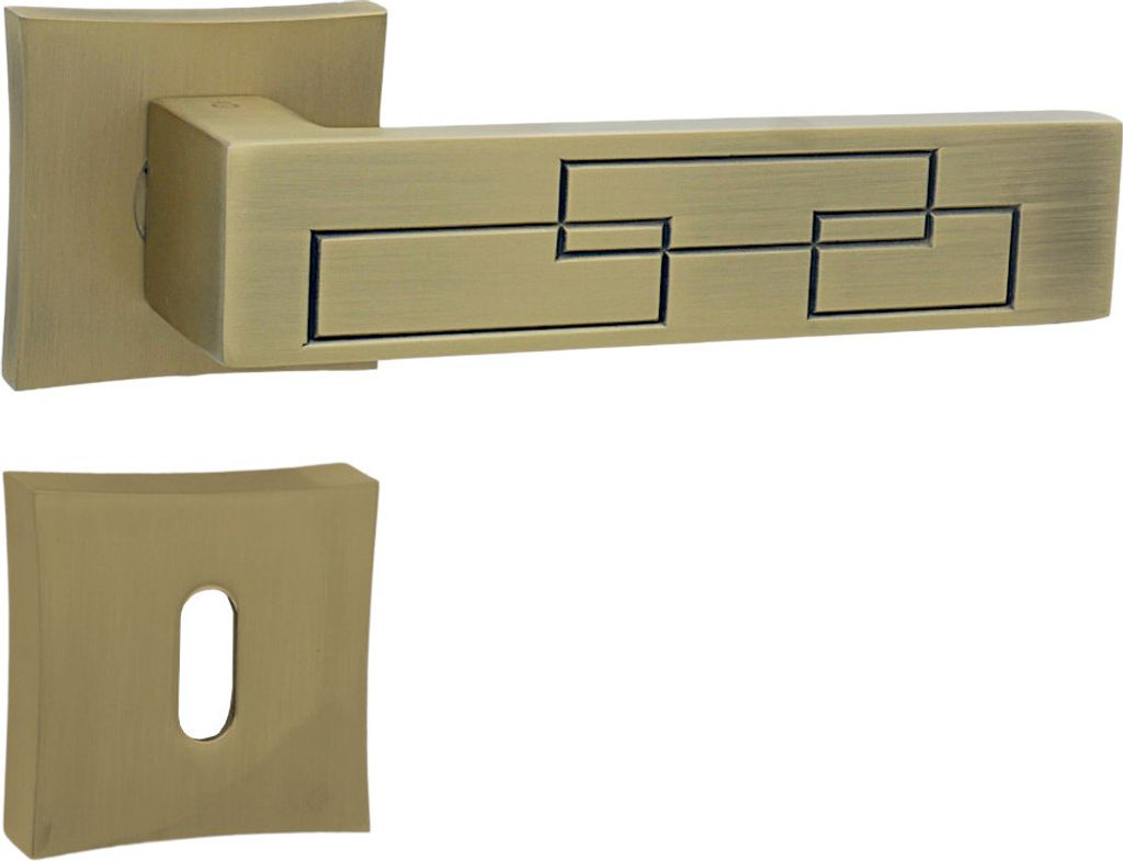 DOMINO Türgriff Drückergarnitur BB-Buntbart Set | Produktbild 