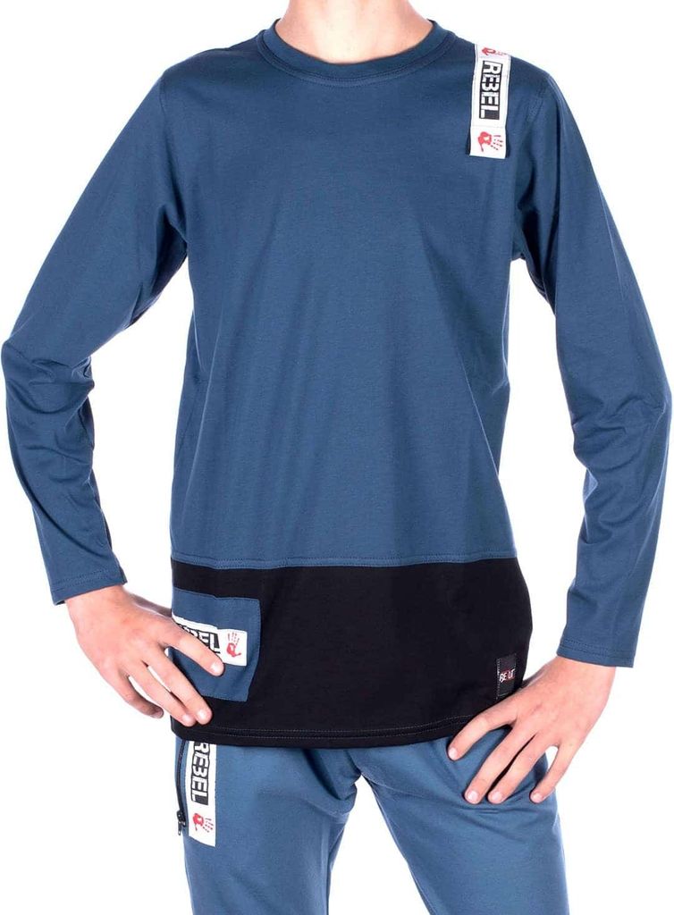 BEZLIT Jungen Shirt Rundhals Rebel Dunkelblau 164