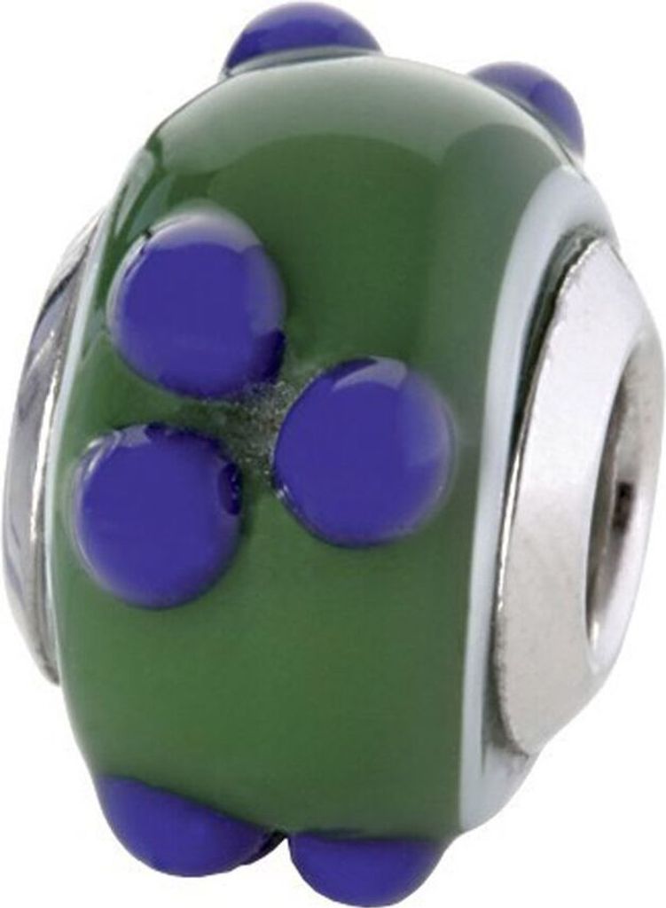 CEM Glasbeads Drops Beads Glaskugel 925/Silber CD778