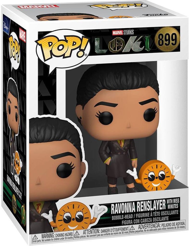 Marvel Studios Loki - Ravonna Renslayer with Miss Minutes 899 - Funko Pop! - Vinyl Figur