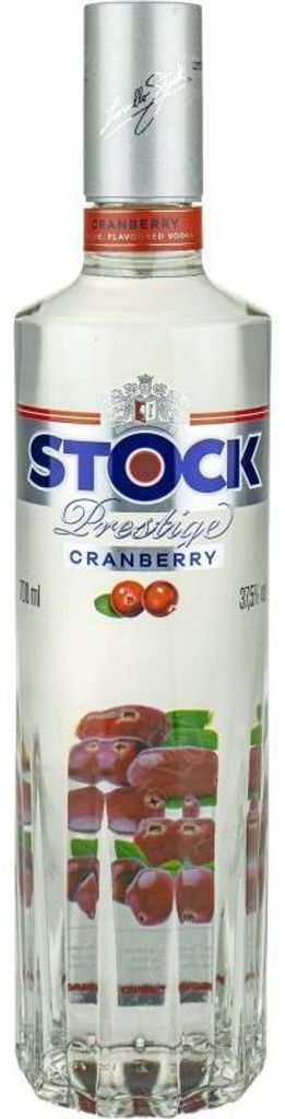 Vodka Stock Prestige, príchuť: brusnica, 700 ml Obrázok produktu 